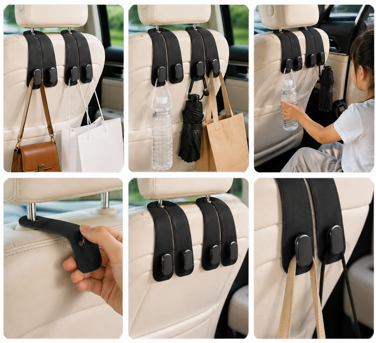 Car Seat Hook Pack of 2